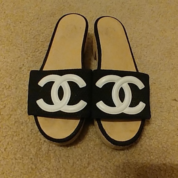 Authentic Chanel Sandals - Picture 1 of 6